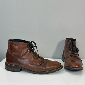 Thursday Boot Company Vanguard Boots Size 10D Leather Brown